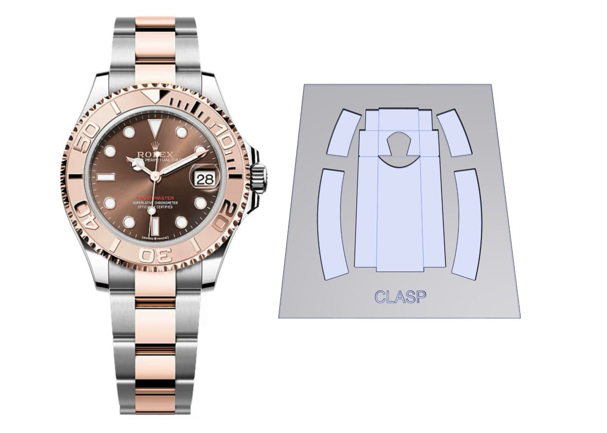 Rolex Yatchmaster Clasp Kit X2 37mm Ref: 268621
