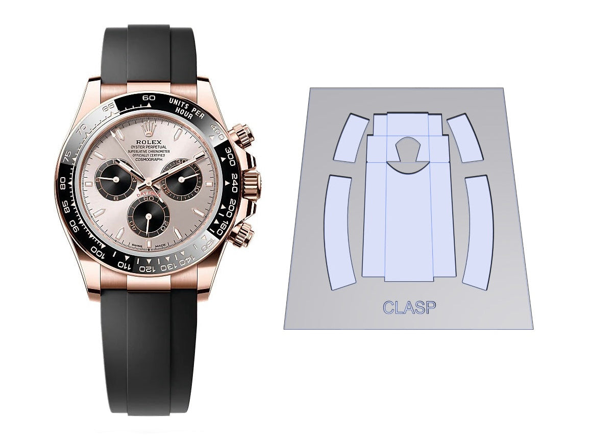 Rolex Oysterflex Daytona Clasp Kit X2 Ref: 1165XX