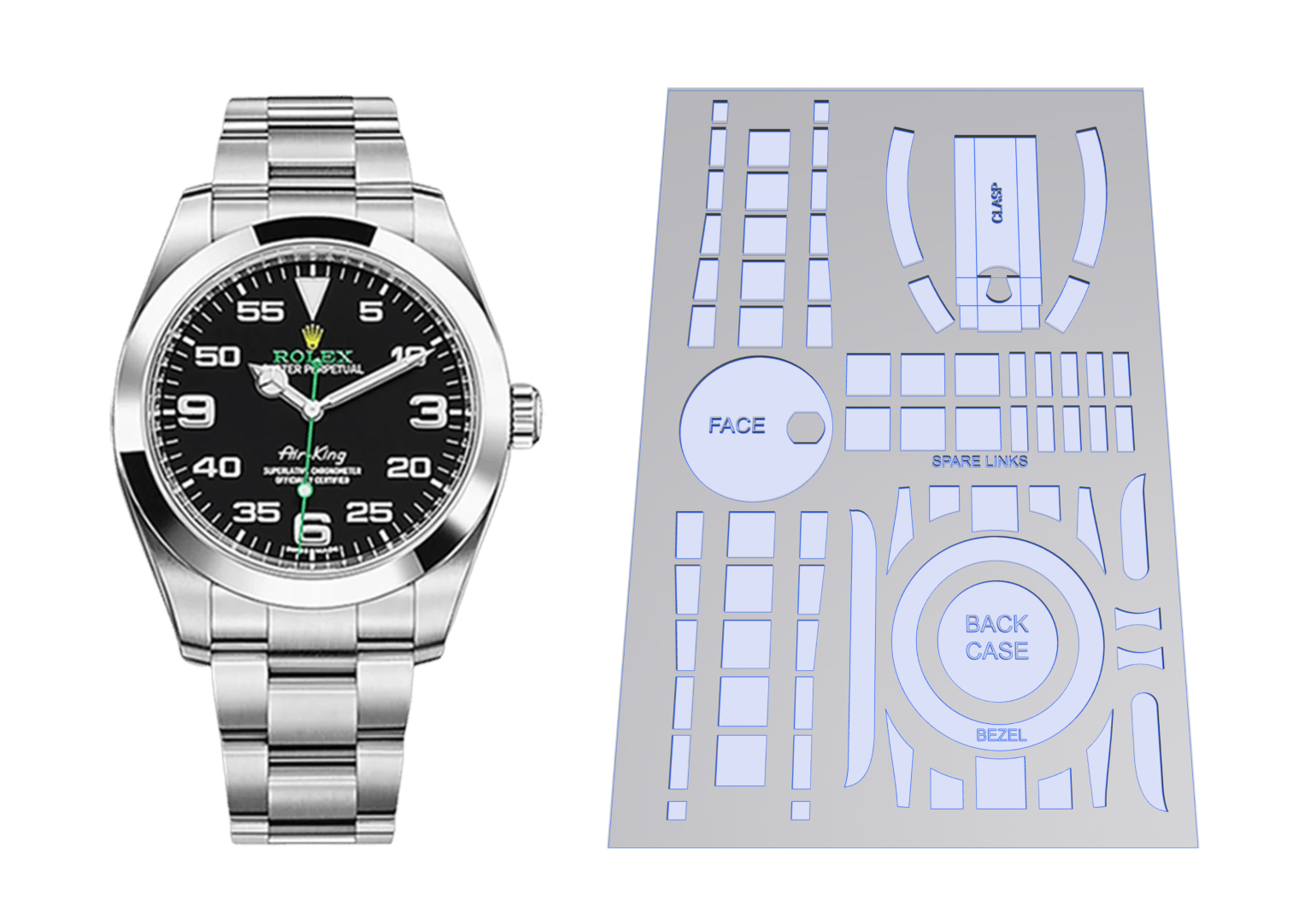 Rolex Air-King 40mm Ref: 116900
