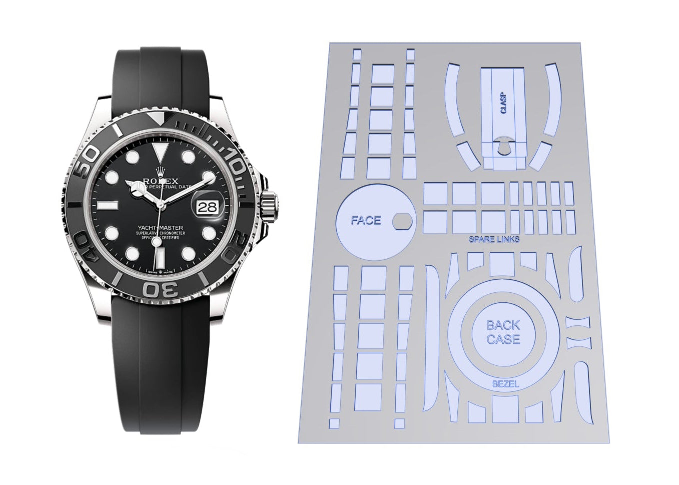 Rolex Yatchmaster Oysterflex 42mm Ref: 226659
