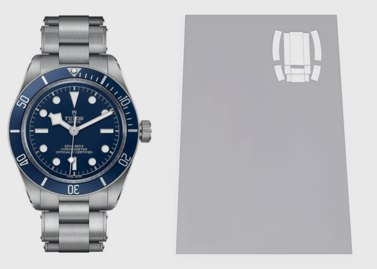 Tudor Black Bay 58 39mm M79030B-001 2X Clasp Protection Kit