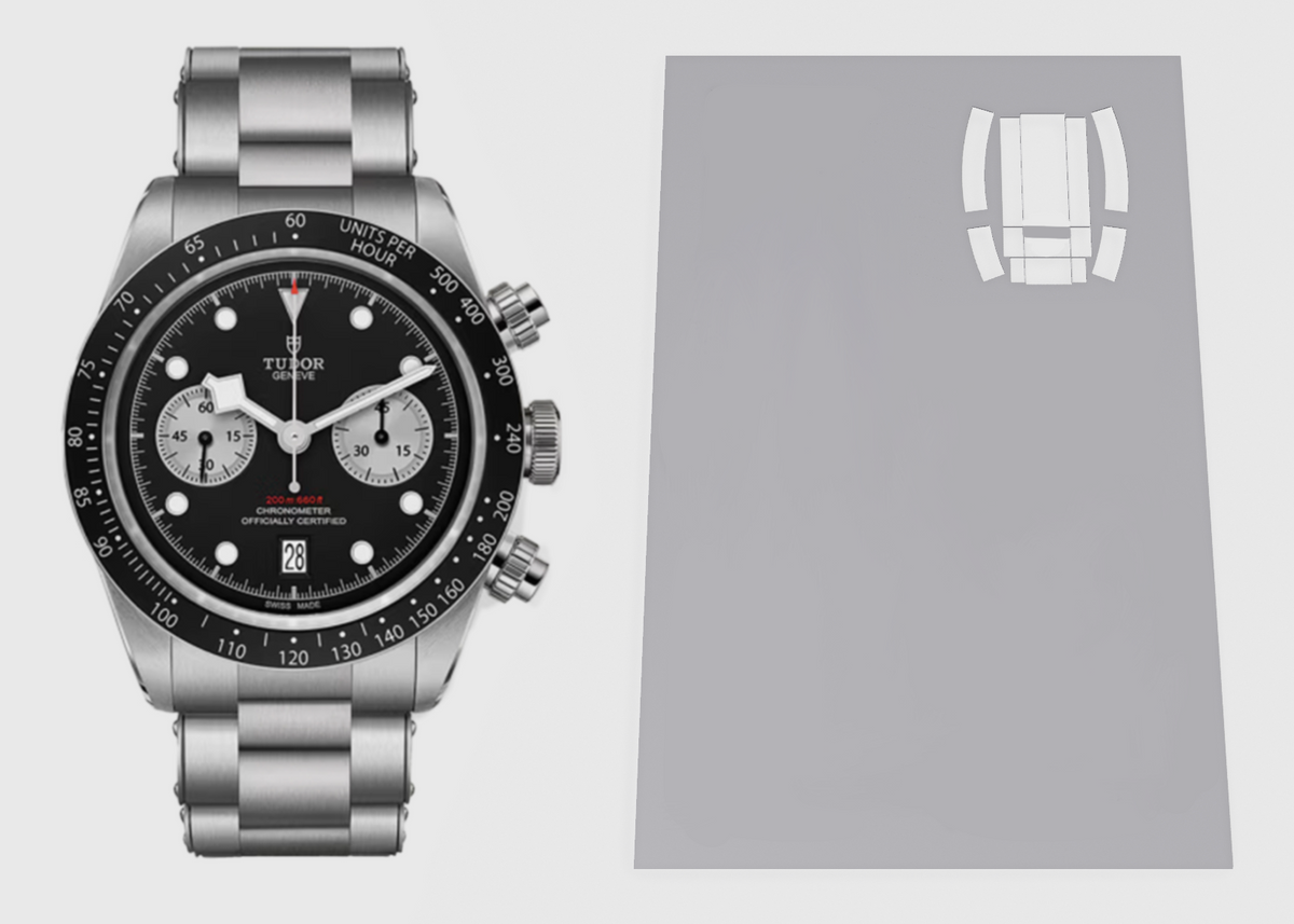 Tudor Black Bay Chrono 41mm M79360N-0001 2X Clasp Protection Kit