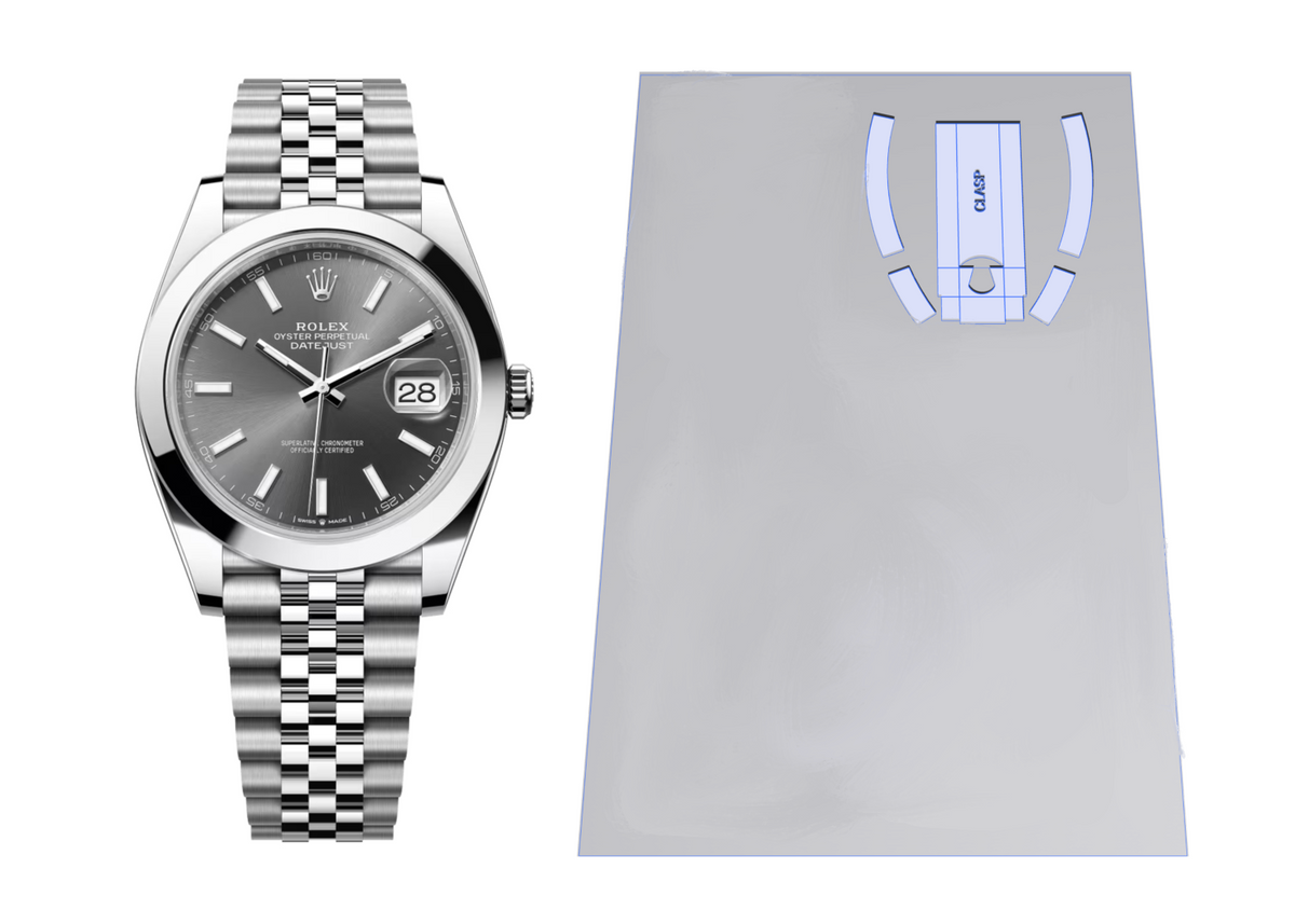 Rolex Datejust 41 Jubilee Ref: 126300 2X Clasp Protection Kit