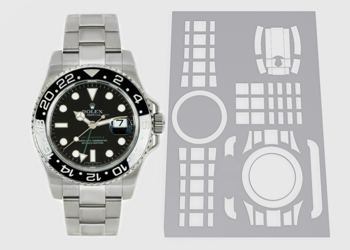 Rolex GMT Master II 40mm (Oyster) Ref: 116710LN Watch Protection Kit