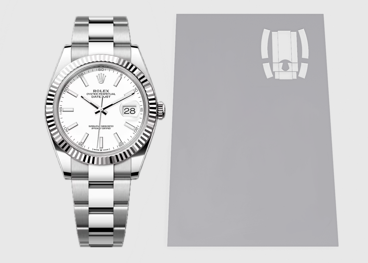 Rolex Datejust 41 Oyster Ref: 126334 2X Clasp Protection Kit