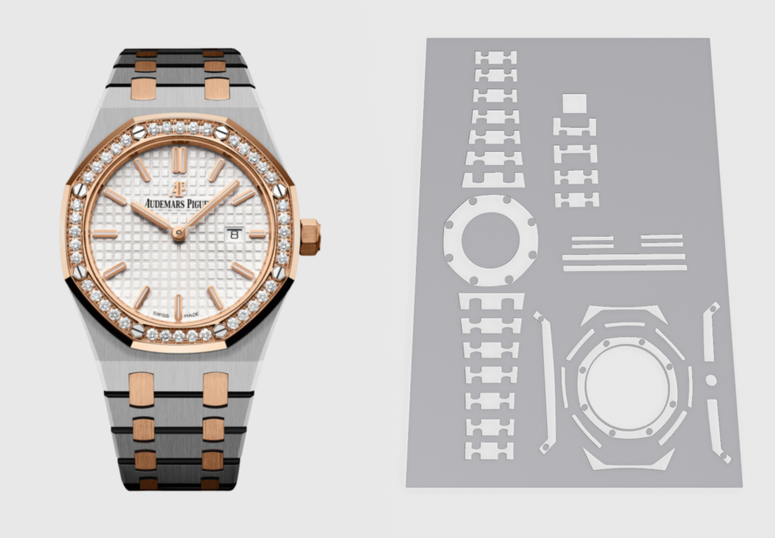 Audemars Piguet Royal Oak 33mm 67651SR Watch Protection Kit