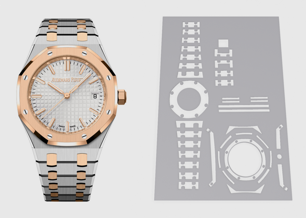 Audemars Piguet Royal Oak 34mm 77450SR Watch Protection Kit