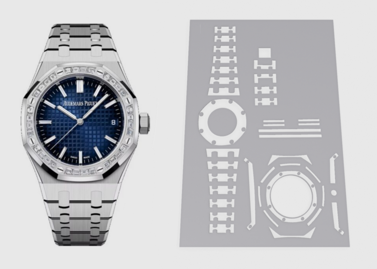 Audemars Piguet Royal Oak 37mm 15551BC Watch Protection Kit