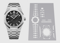 Audemars Piguet Royal Oak 41mm 15500ST Watch Protection Kit