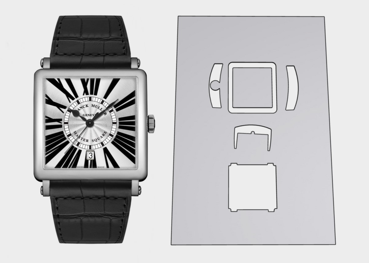Franck Muller Master Square Diamond Watch Protection Kit