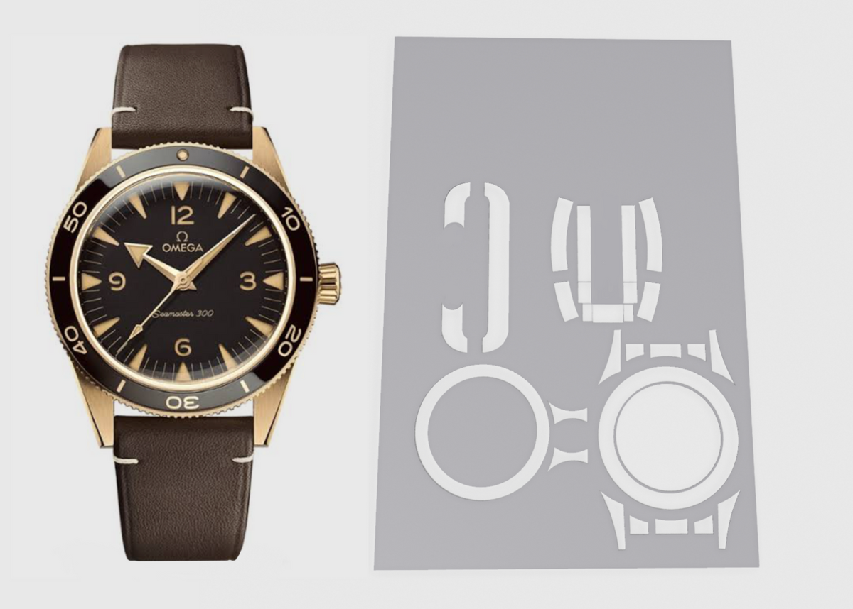 Omega Seamaster 300 41mm 234.xx.41.21.xx.xxx Watch Protection Kit