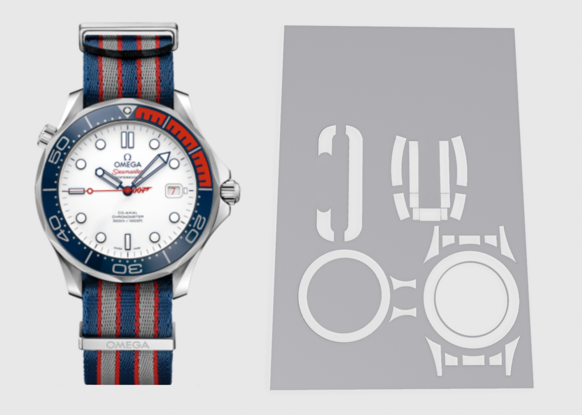 Omega Seamaster Diver 300M 41mm 212.30.41.20.xx.xxx Watch Protection Kit