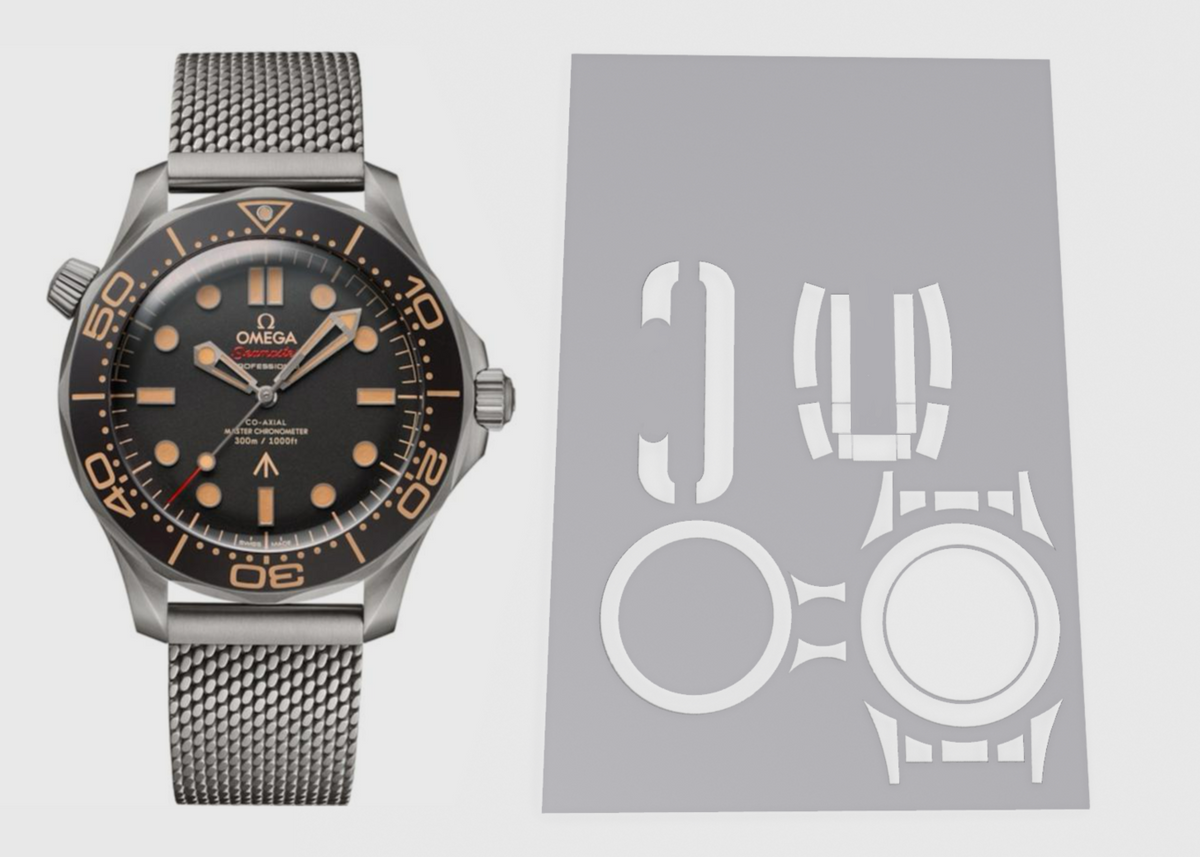 Omega Seamaster Diver 300M 42mm 210.90.42.20.01.001 Watch Protection Kit