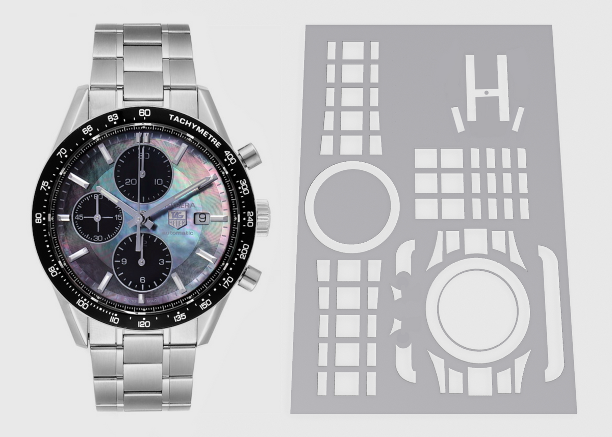 TAG Heurer Carrera 41mm CV201K Watch Protection Kit