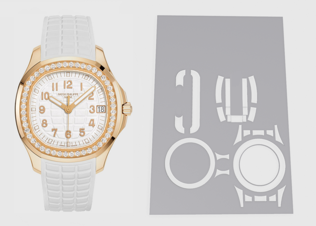Patek Philippe Aquanaut Luce 38.8mm 5268-200R Watch Protection Kit