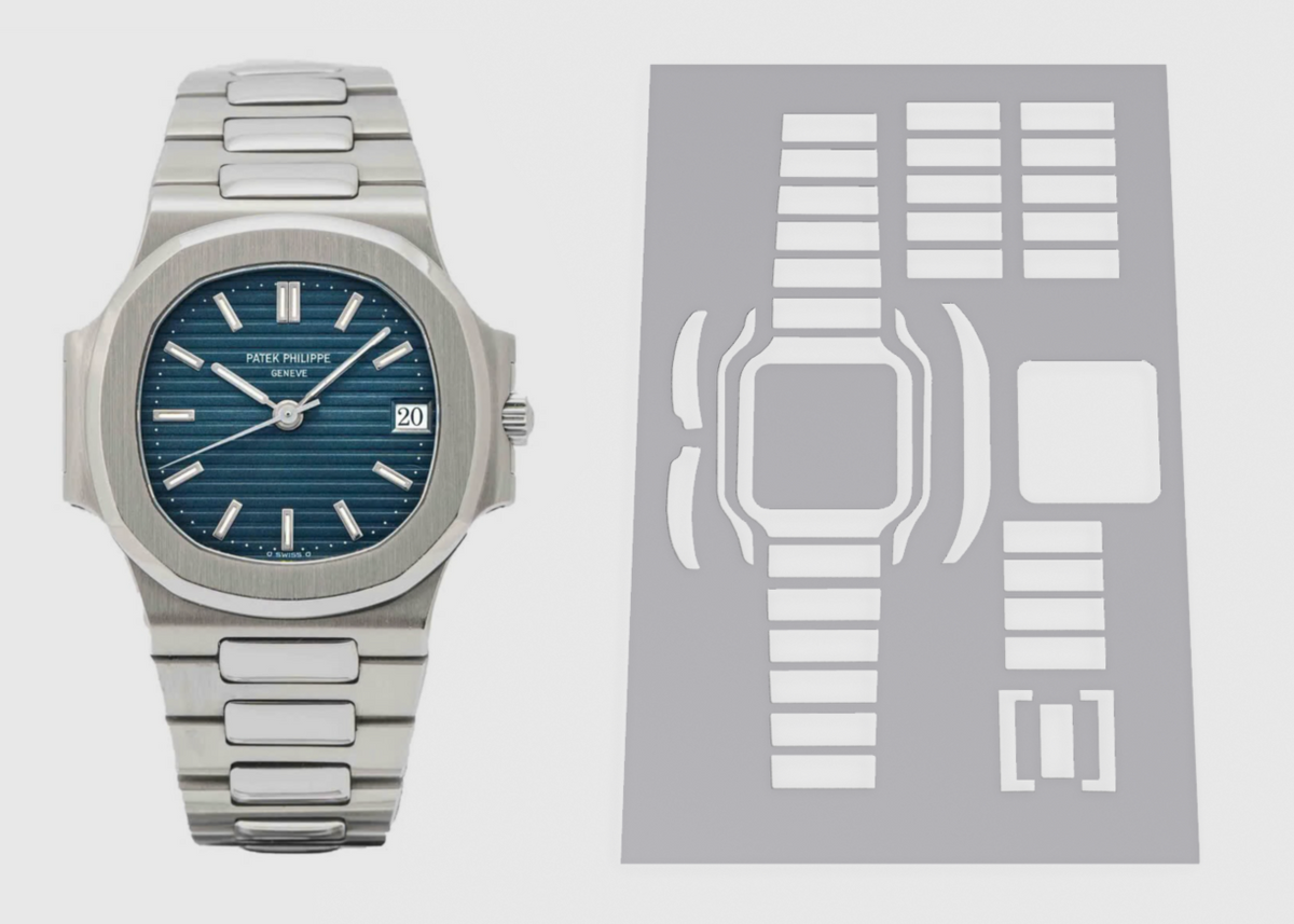 Patek Philippe Nautilus 37.5mm 3800 Watch Protection Kit